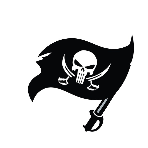 Tampa Bay Buccaneers Heavy Metal Logo fabric transfer